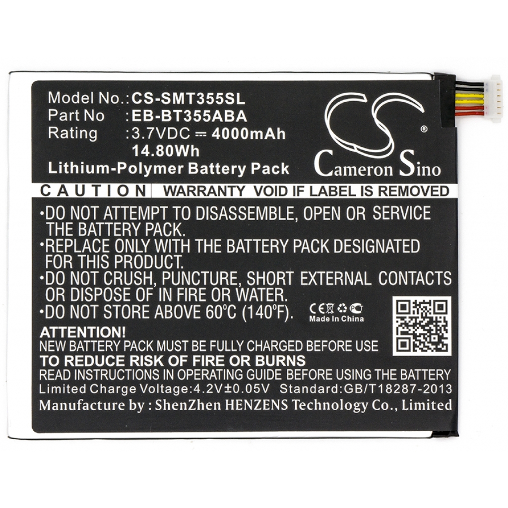Tablet Battery Samsung SM-P355 (CS-SMT355SL)