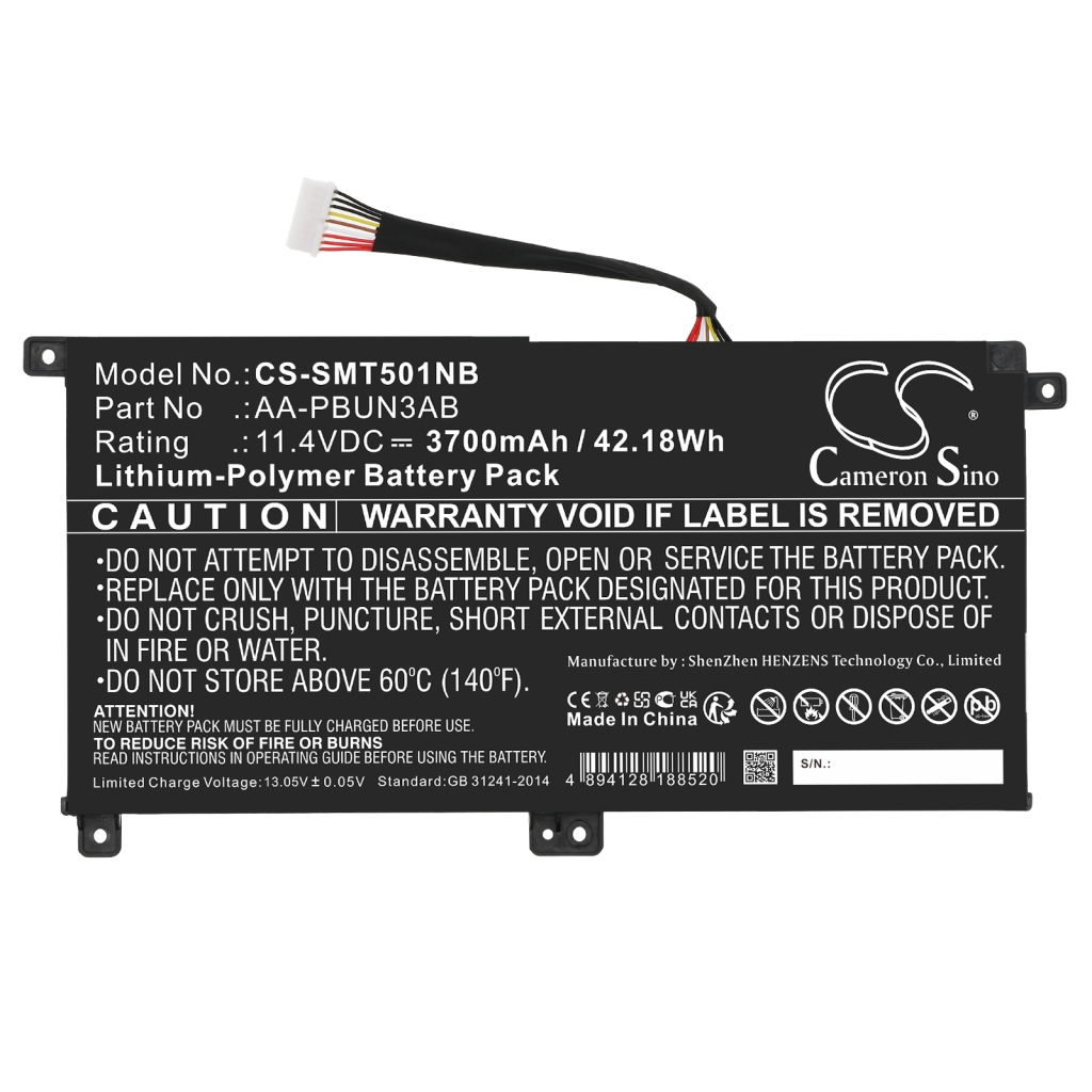 Notebook battery Samsung CS-SMT501NB