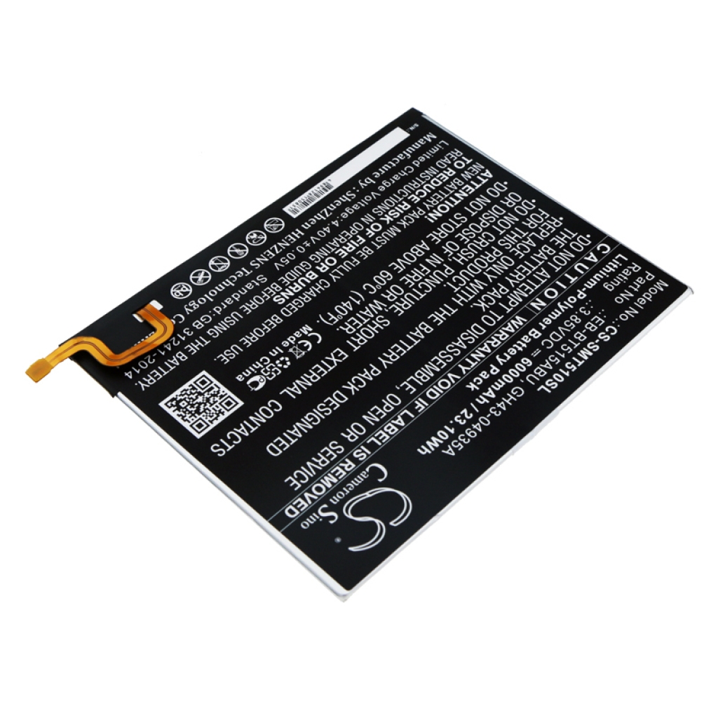 Tablet Battery Samsung SM-T510 (CS-SMT510SL)