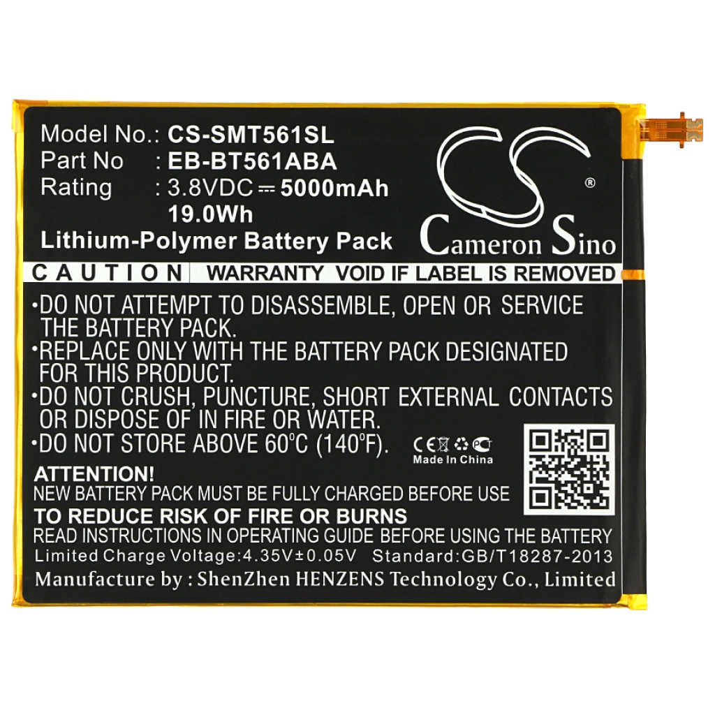 Tablet Battery Samsung CS-SMT561SL