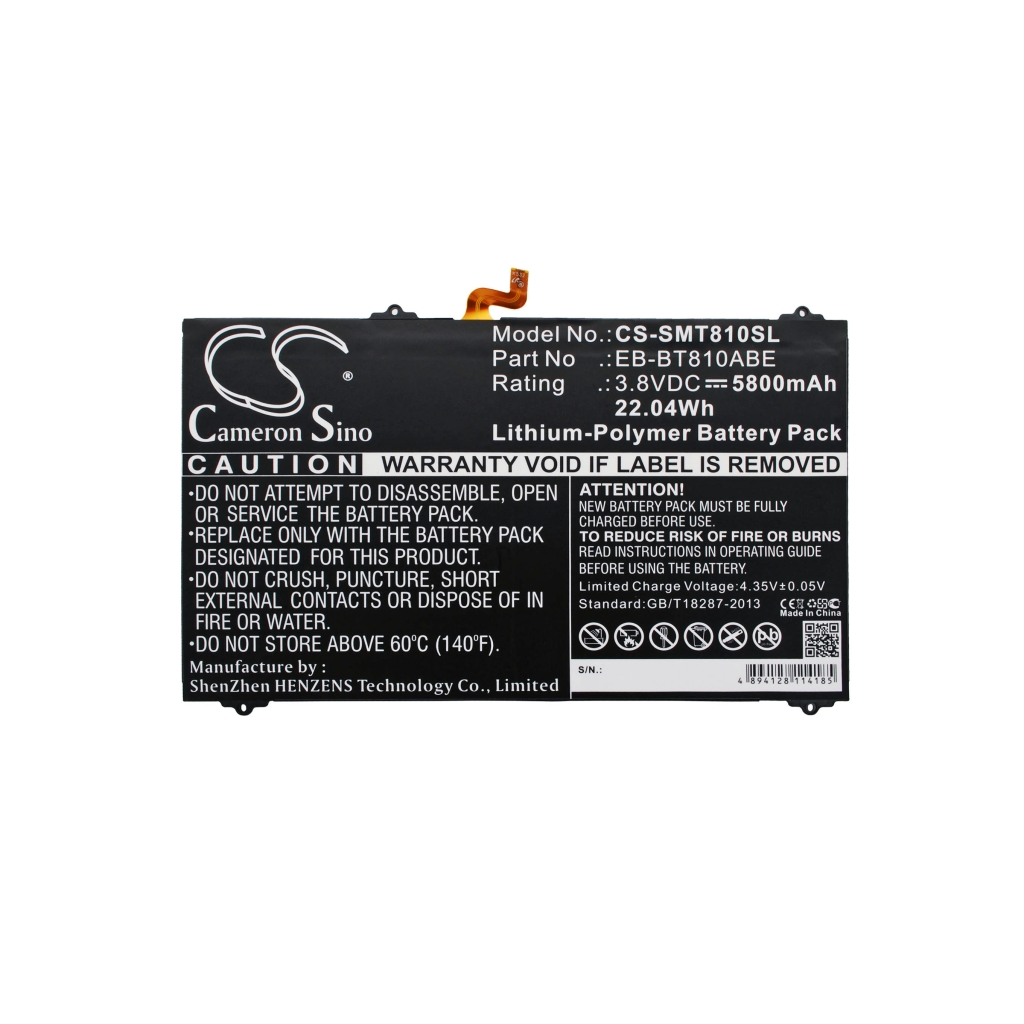 Tablet Battery Samsung SM-T815C (CS-SMT810SL)