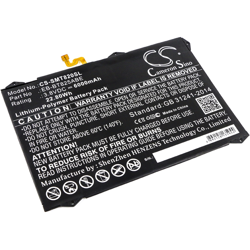 Tablet Battery Samsung SM-T825C (CS-SMT820SL)