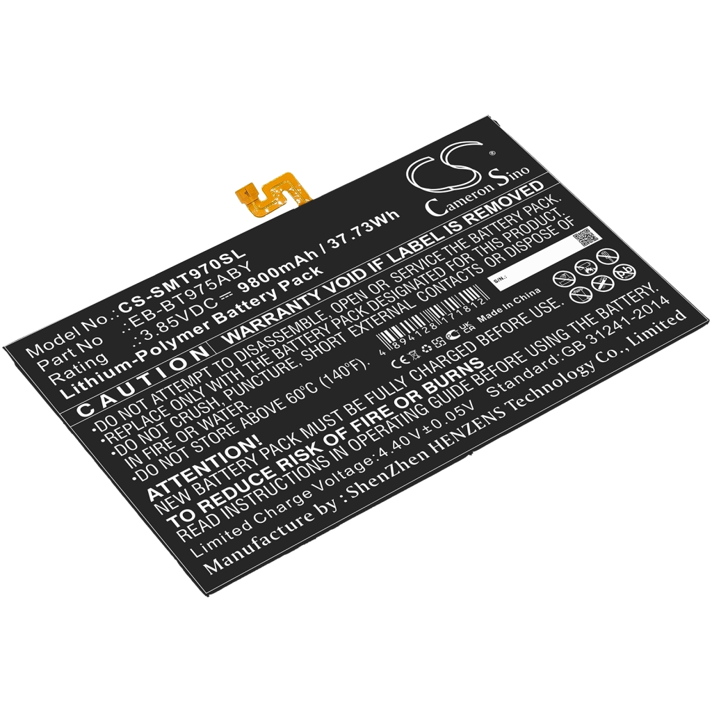 Tablet Battery Samsung SM-T978U (CS-SMT970SL)