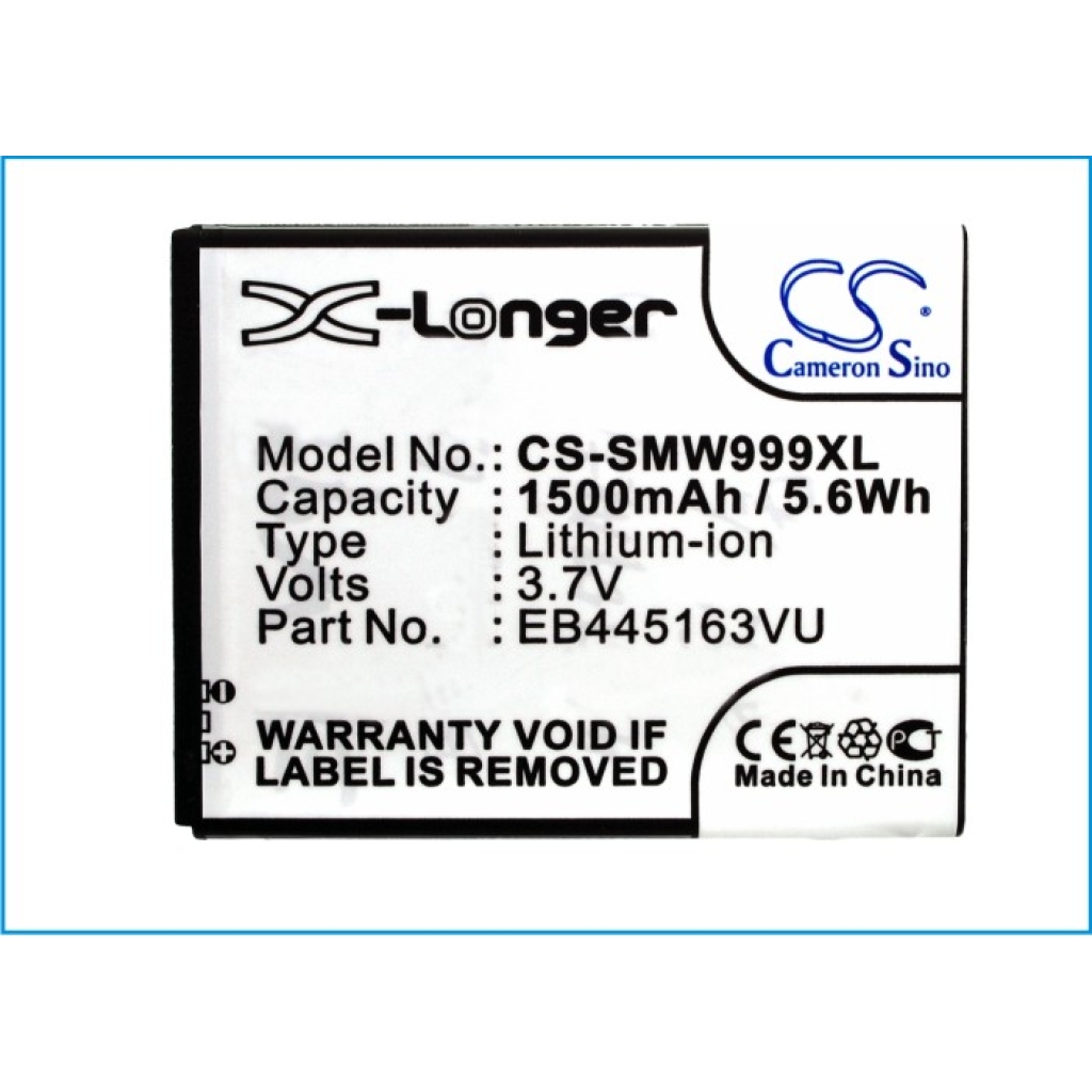 Mobile Phone Battery Samsung CS-SMW999XL