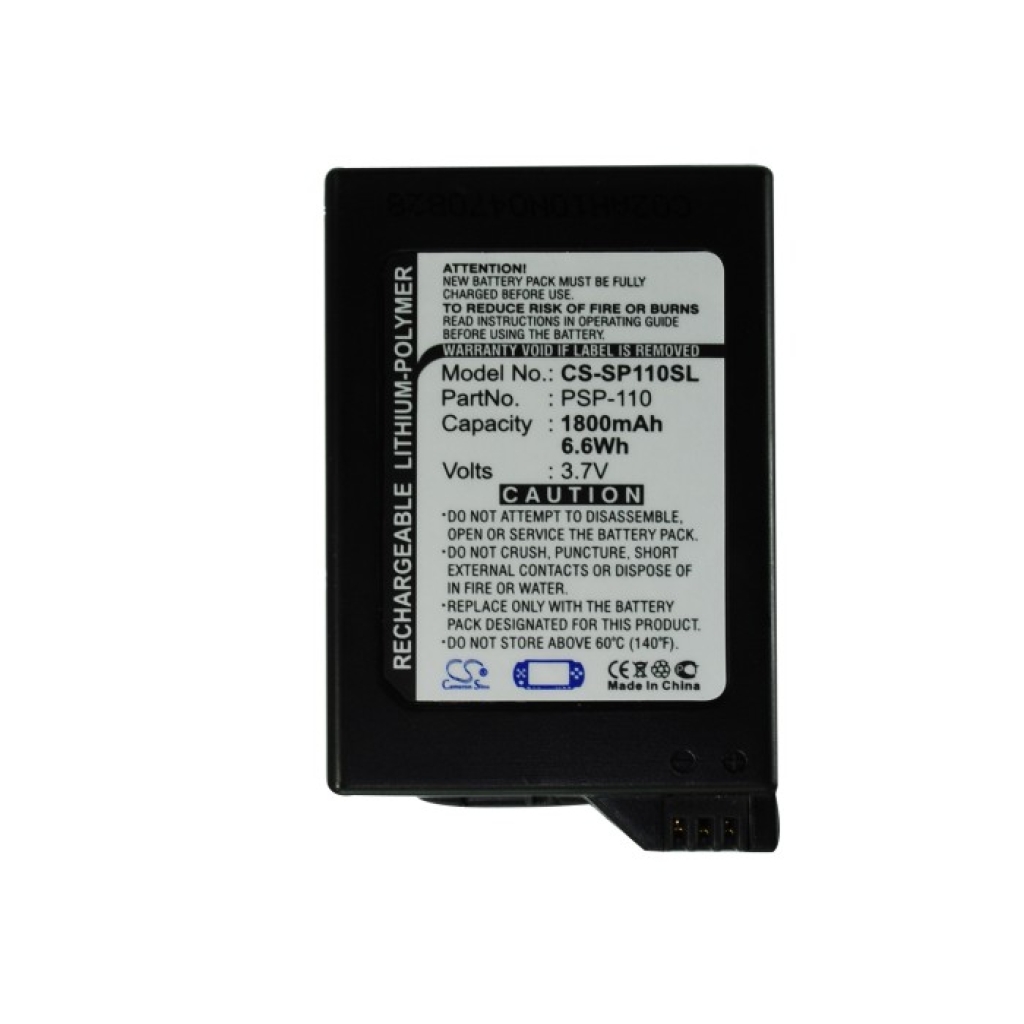 Game, PSP, NDS Battery Sony PSP-1004 (CS-SP110SL)