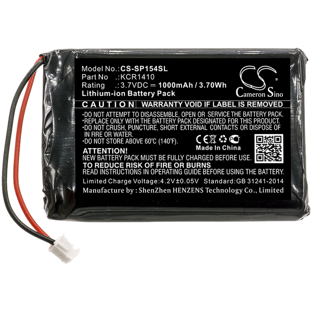 Battery Replaces KCR1410