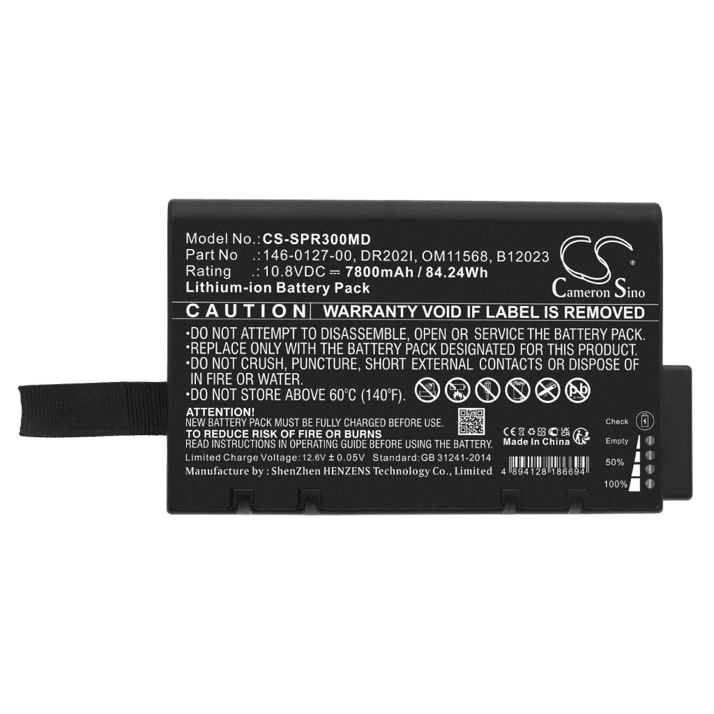 Battery Replaces 146-0130-00