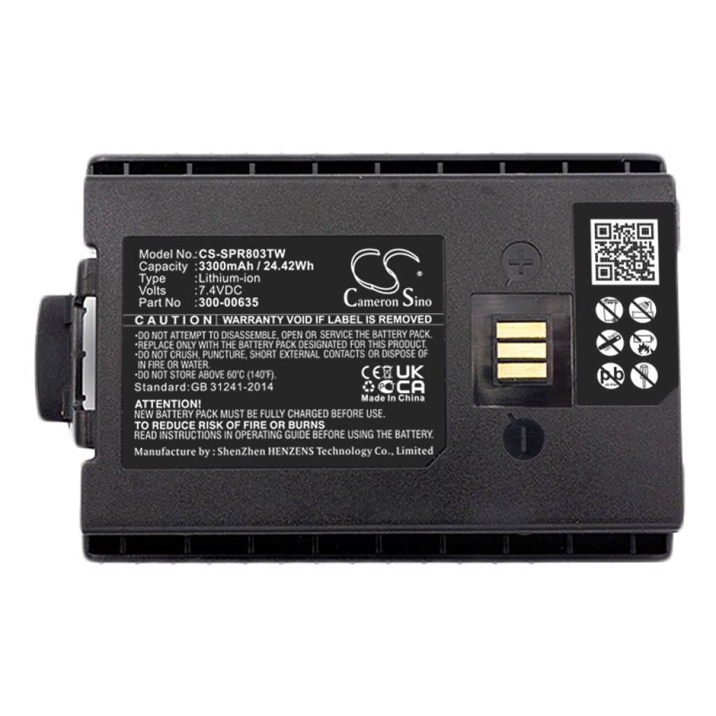 Two-Way Radio Battery Simoco-Sepura Tetra STP8030