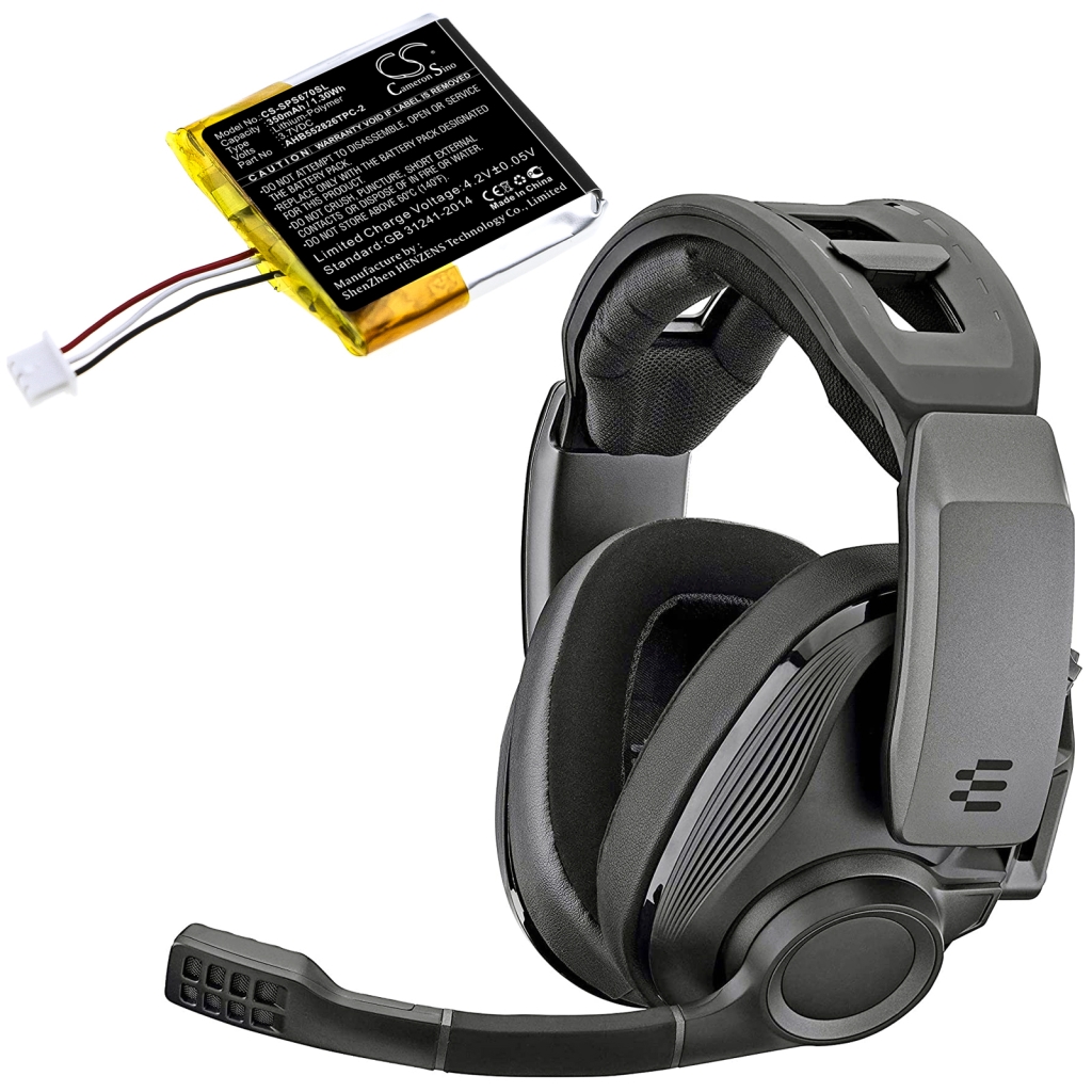 Akkumulátorok vezeték nélküli fejhallgatókhoz és headsetekhez Sennheiser CS-SPS670SL