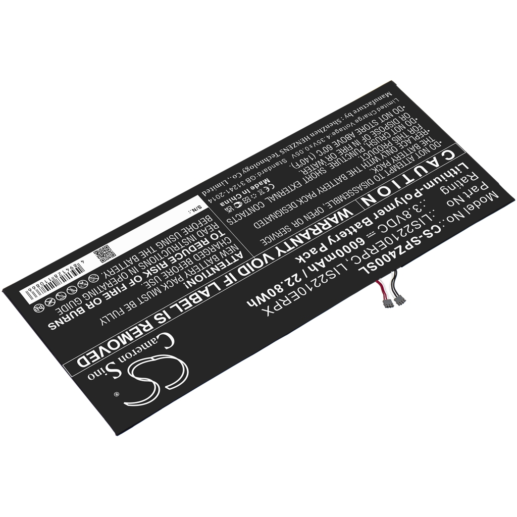 Battery Replaces LIS2210ERPX