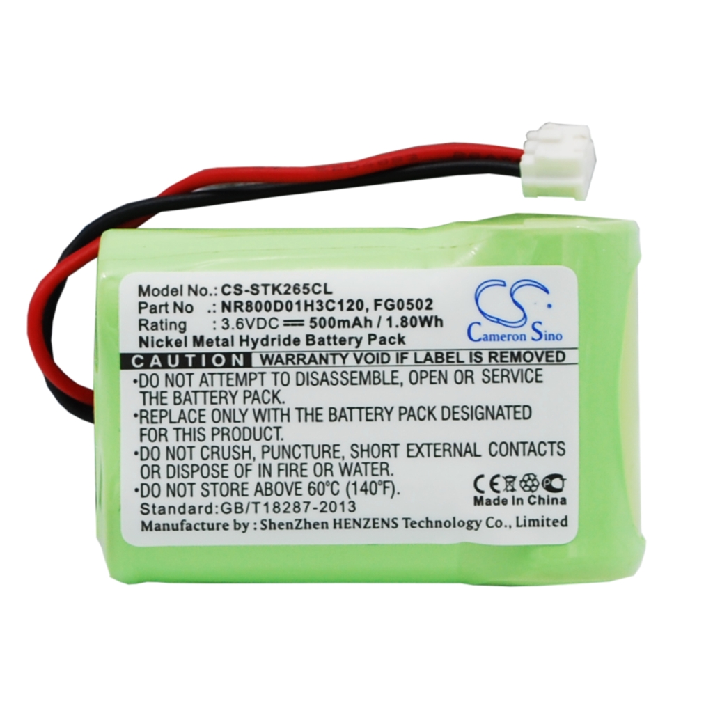 Battery Replaces NR800D01H3C120