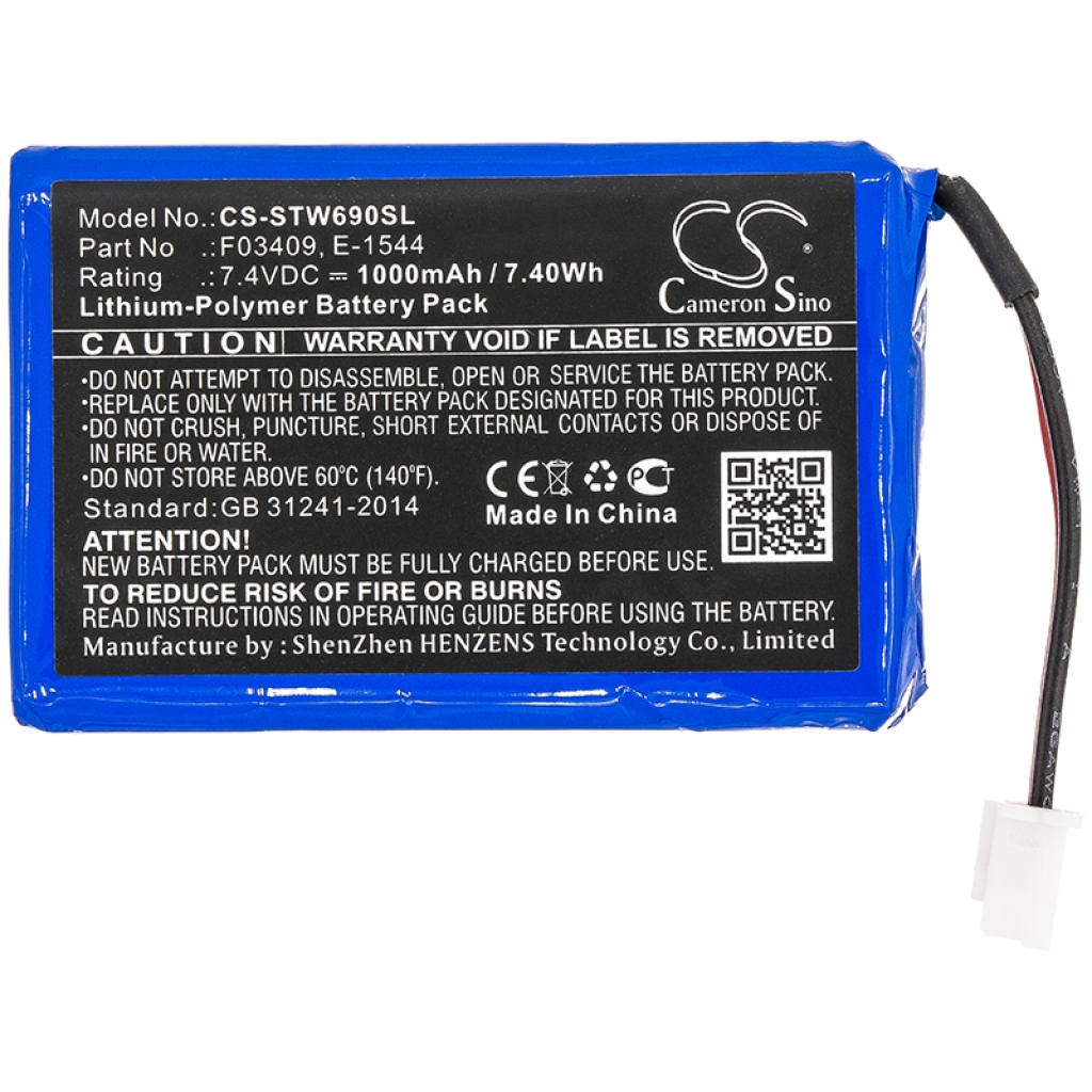 Power Tools Battery Satlink WS-6923 (CS-STW690SL)