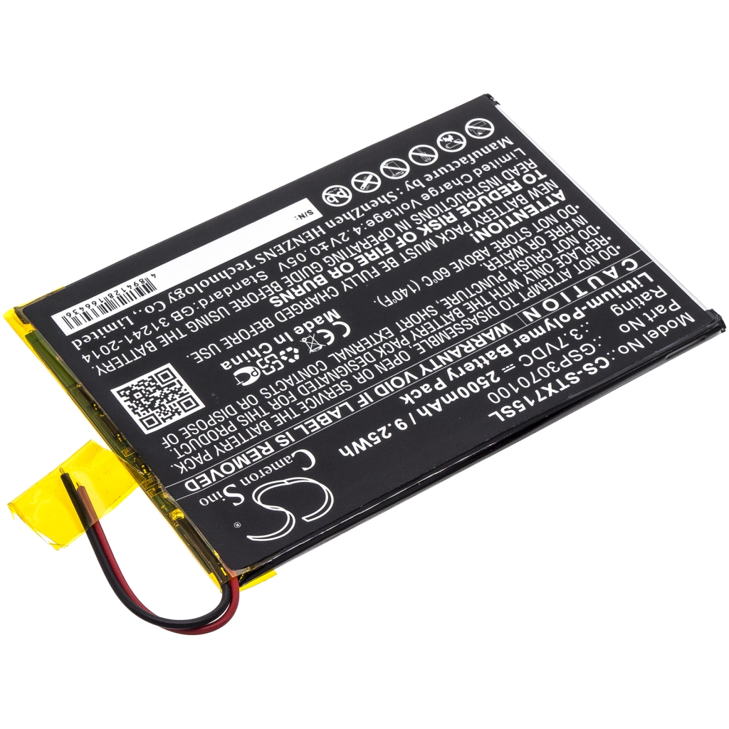 Tablet Battery Smartab CS-STX715SL