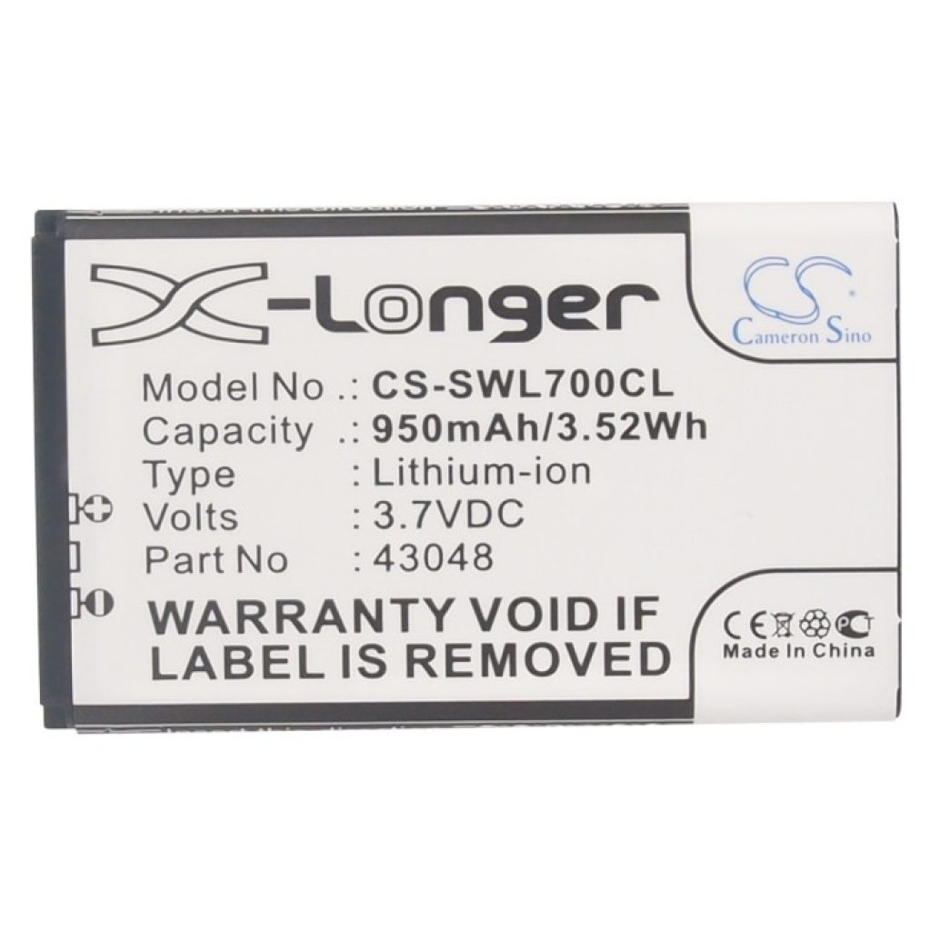 Battery Replaces 43048