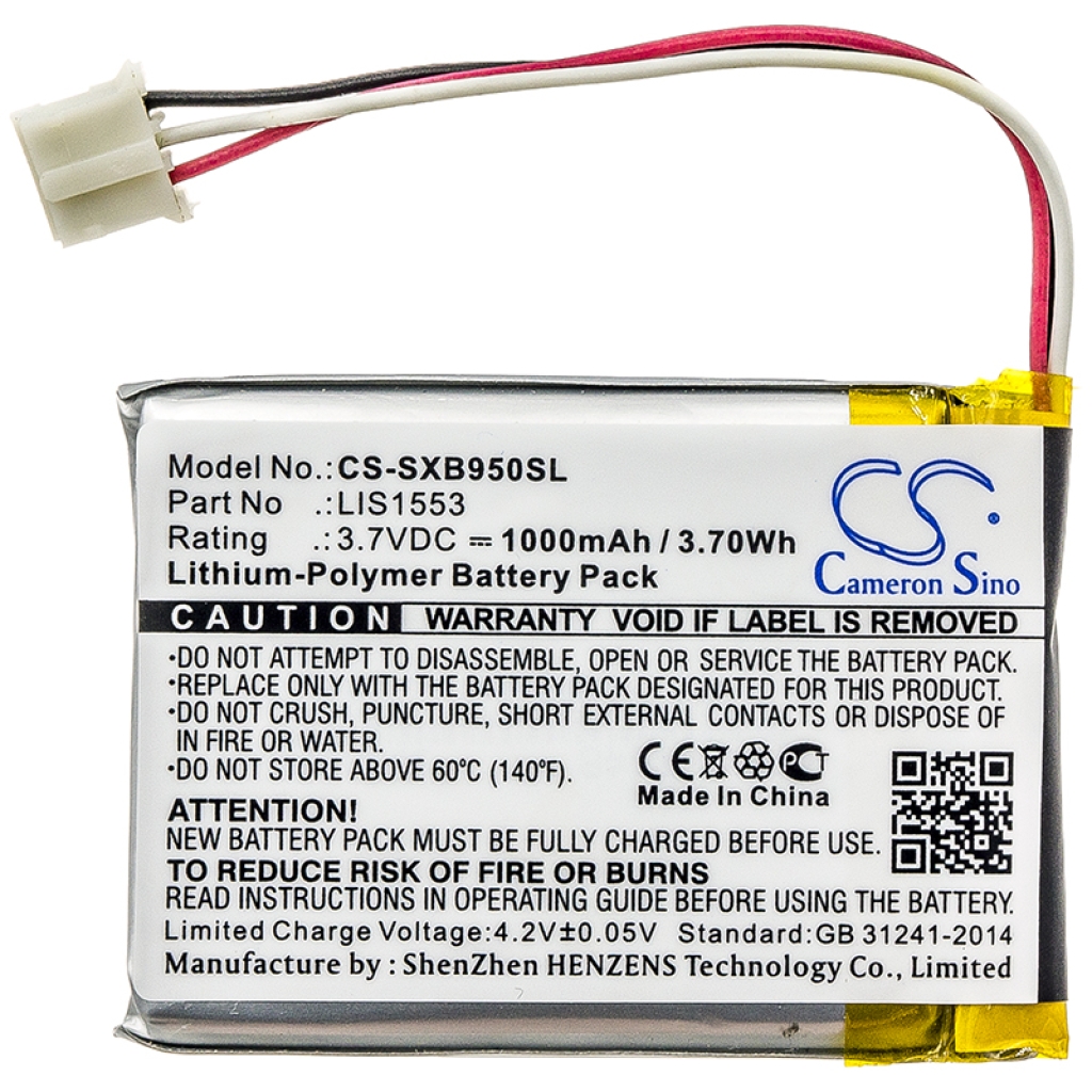 Battery Replaces LIS1553(SY6)