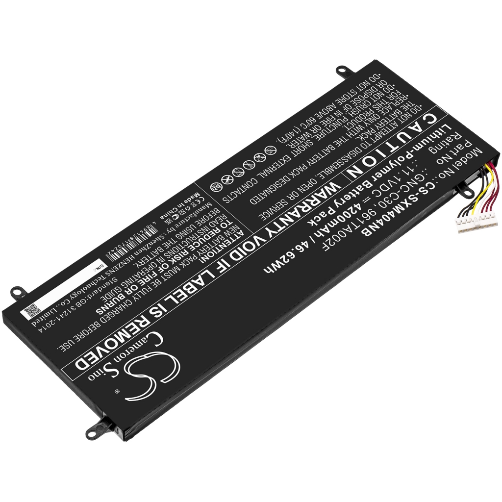 Notebook battery Gigabyte U24F-CF1 (CS-SXM404NB)
