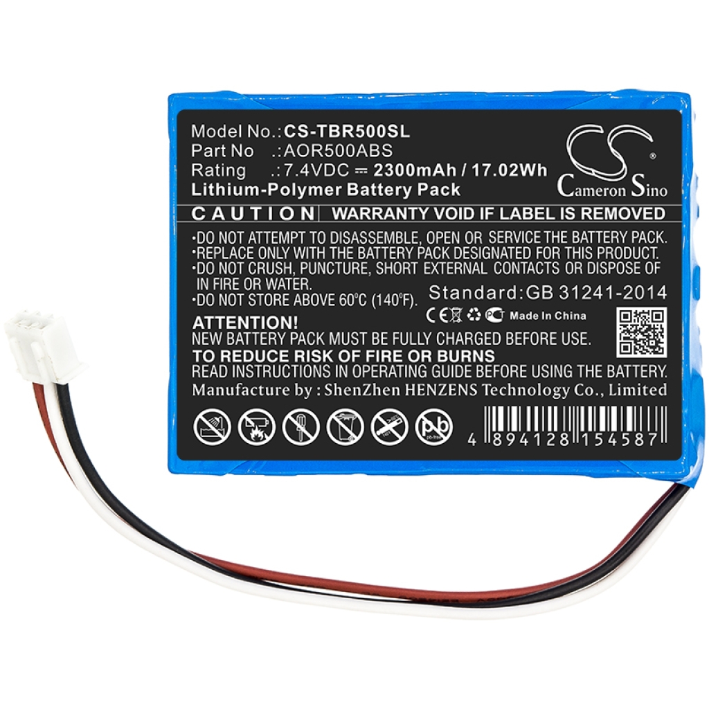 Battery Replaces AOR500ABS