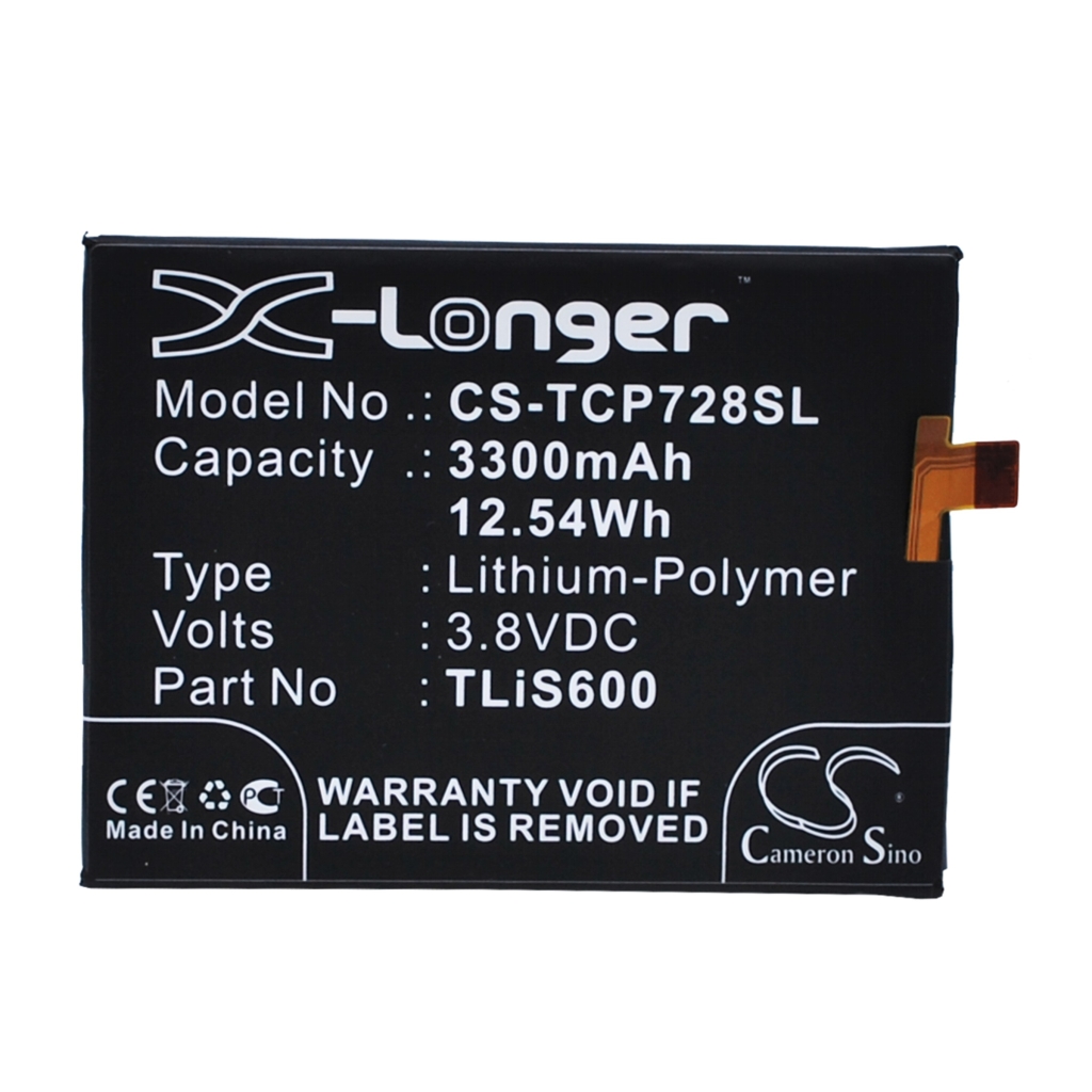 Mobile Phone Battery TCL 3N (CS-TCP728SL)