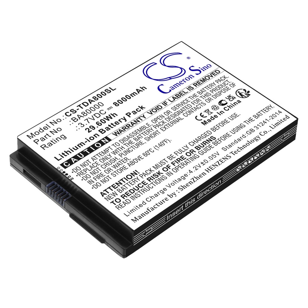 Tablet Battery Touch dynamic Quest 10 (CS-TDA800SL)