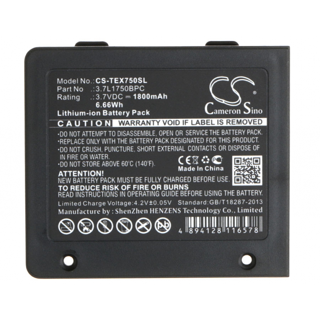 Batteries Calculator Battery CS-TEX750SL