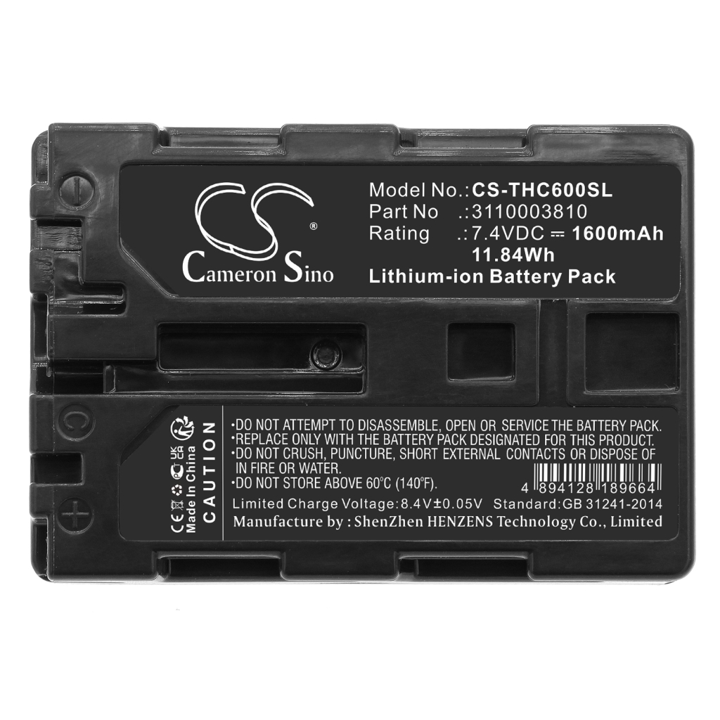 Thermal Camera Battery Trotech CS-THC600SL