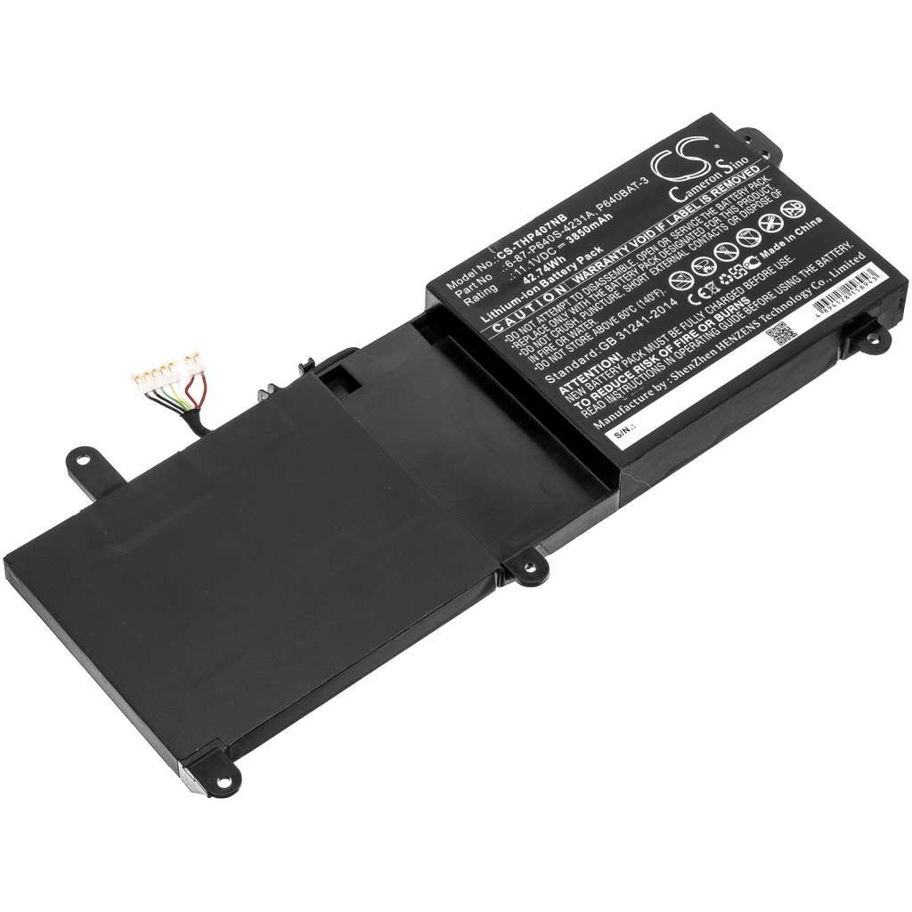 Notebook battery Schenker XMG P406-PHC (CS-THP407NB)