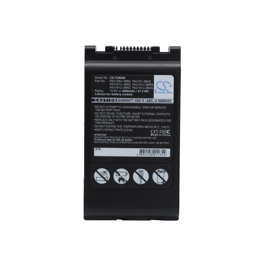 Notebook battery Toshiba Satellite R25 Series (CS-TO6000)