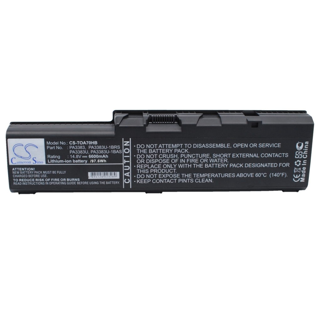 Notebook battery Toshiba Satellite A70-S2561