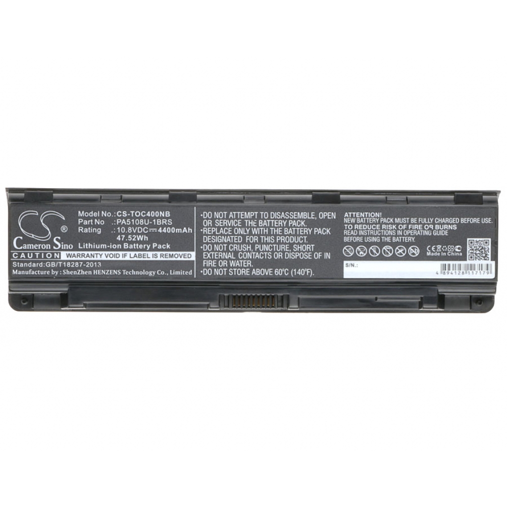 Notebook battery Toshiba Satellite C40-AT19W1 (CS-TOC400NB)