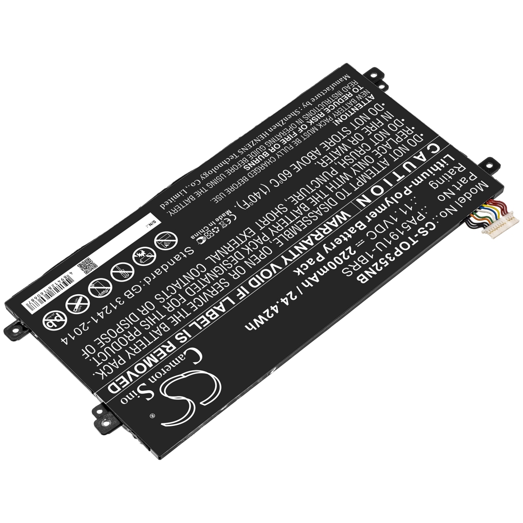 Notebook battery Toshiba CS-TOP352NB