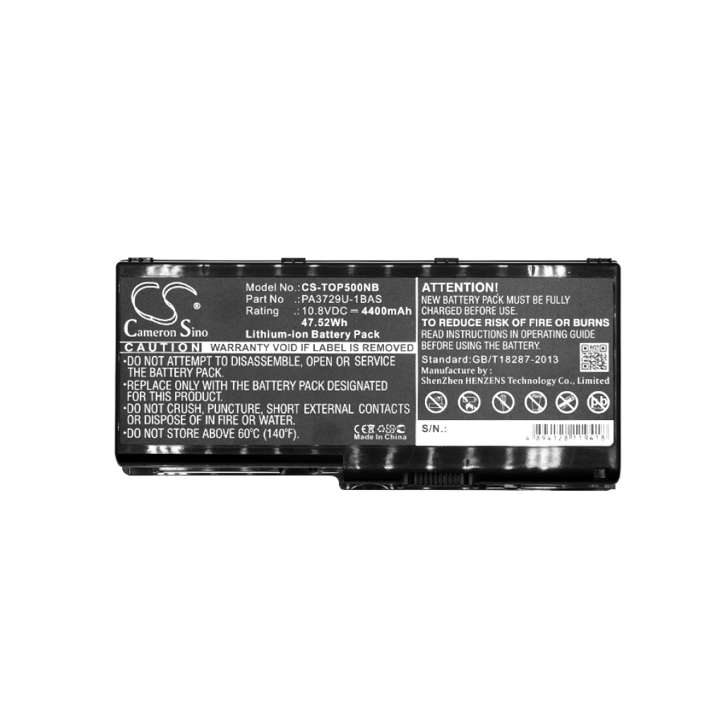 Notebook battery Toshiba Satellite P500-1DX