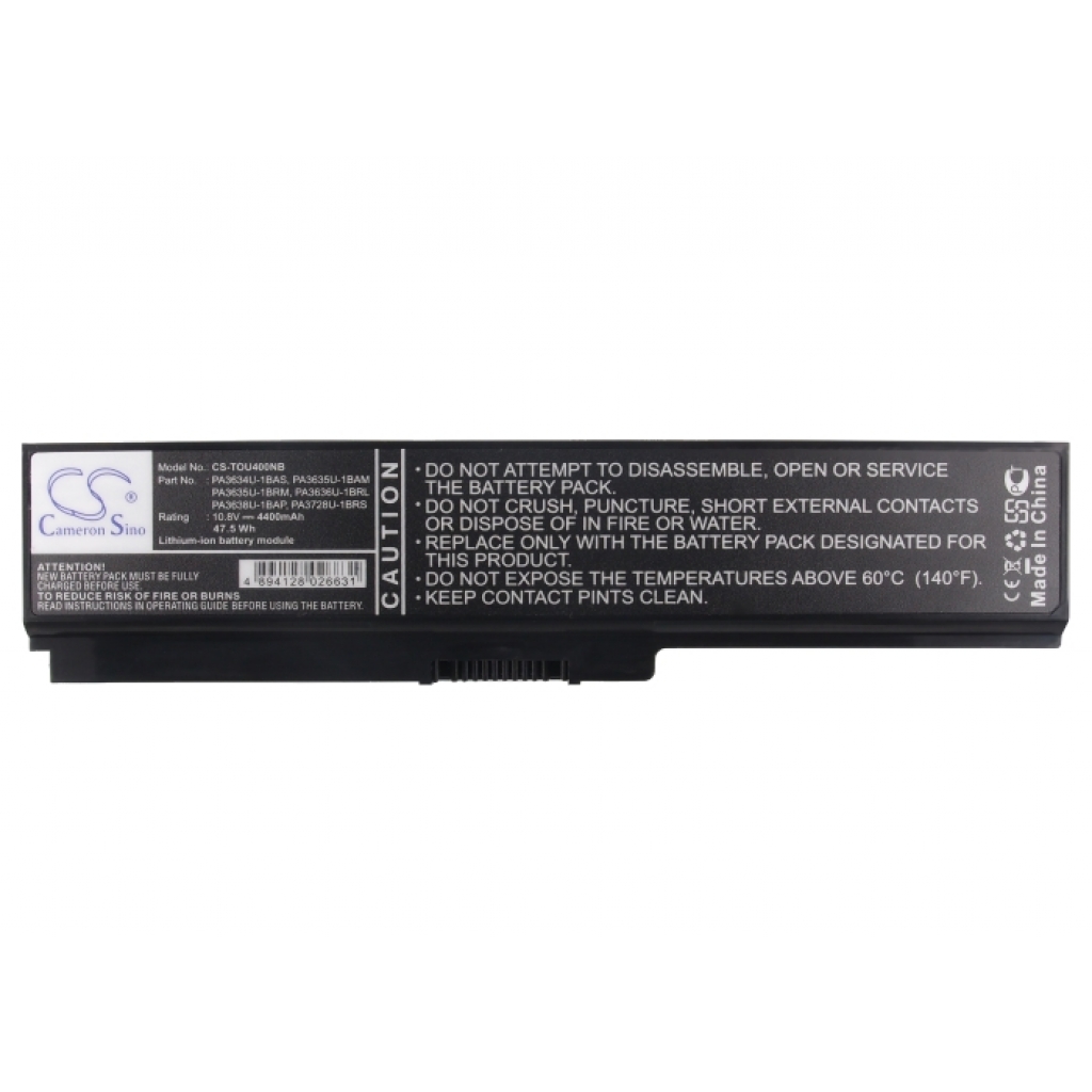 Notebook battery Toshiba Satellite A660-0T4 (CS-TOU400NB)