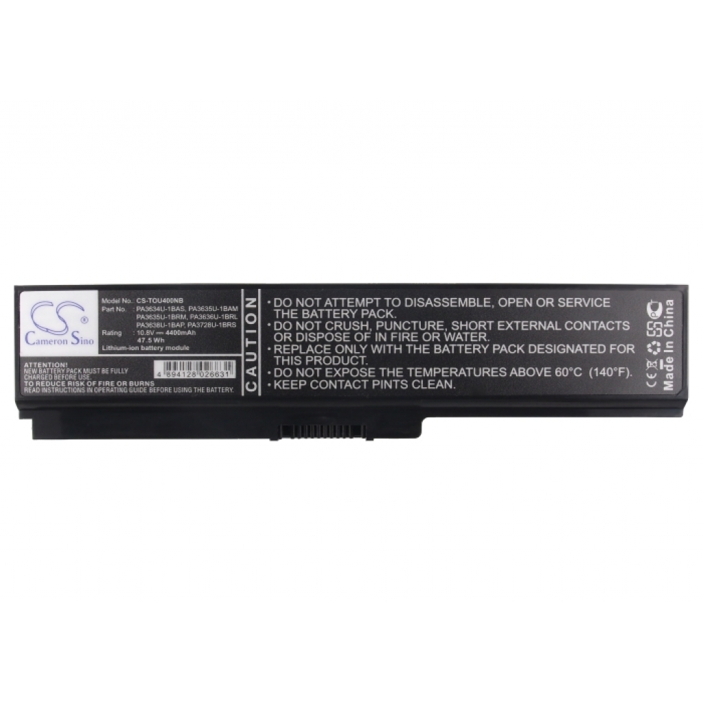 Notebook battery Toshiba Satellite P750-ST5GX2 (CS-TOU400NB)