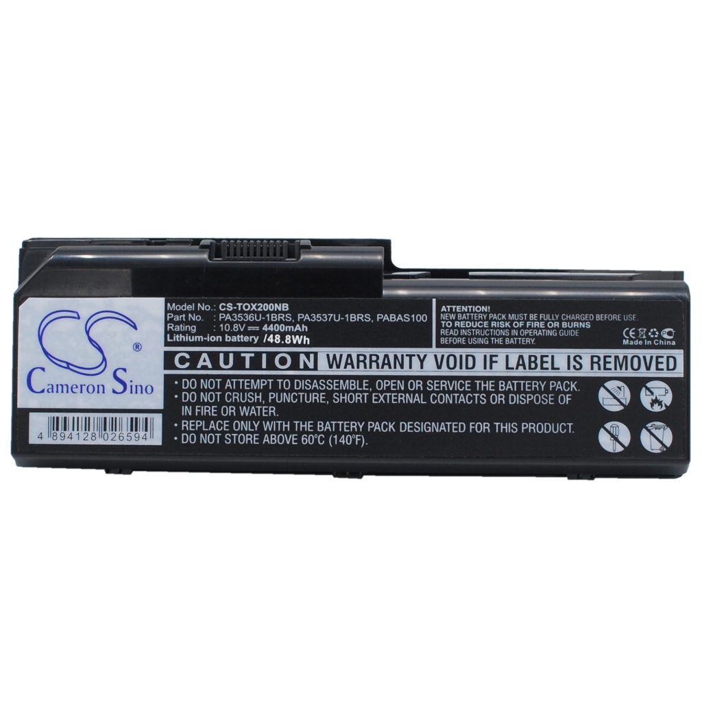 Notebook battery Toshiba Satellite P200-1F5