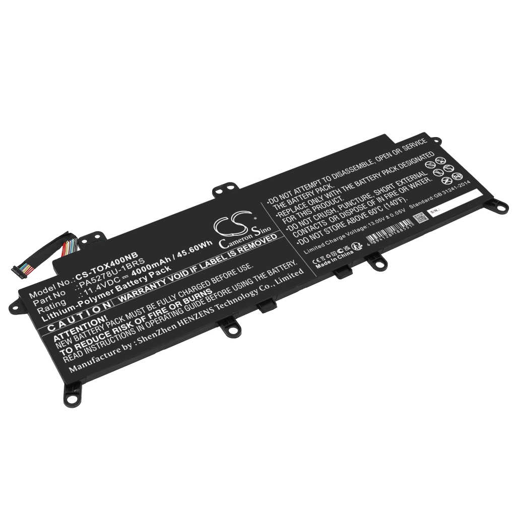 Notebook battery Toshiba Tecra X40-D-10J (CS-TOX400NB)