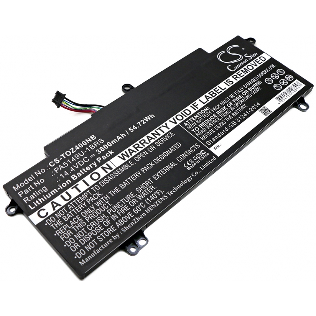 Notebook battery Toshiba Tecra Z40T-B-106 (CS-TOZ400NB)