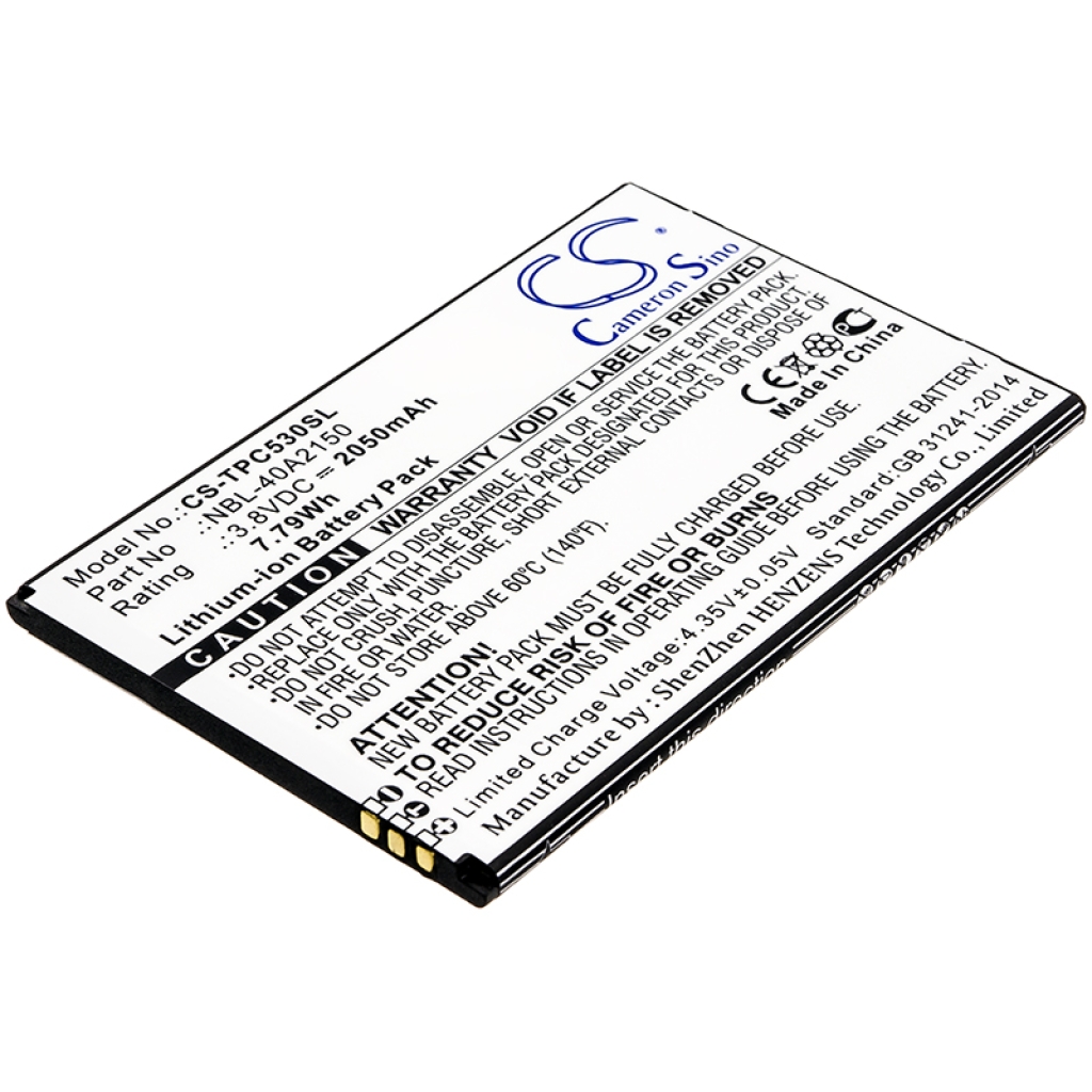 Mobile Phone Battery Neffos TP7031C (CS-TPC530SL)