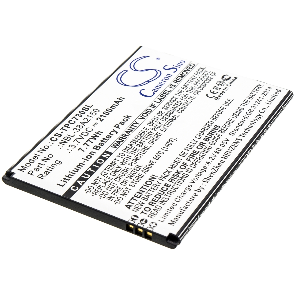 Mobile Phone Battery Neffos TP7041A (CS-TPC730SL)