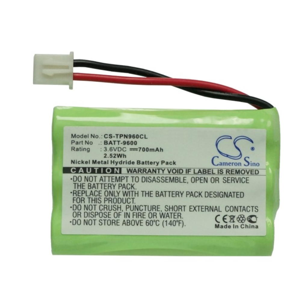 Cordless Phone Battery TELEDEX Opal DCT1905 (CS-TPN960CL)