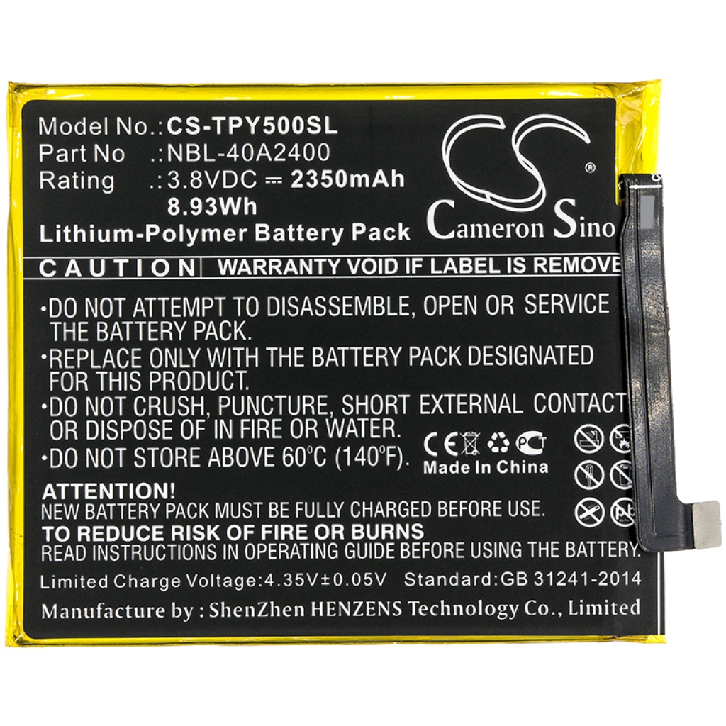 Battery Replaces NBL-40A2400