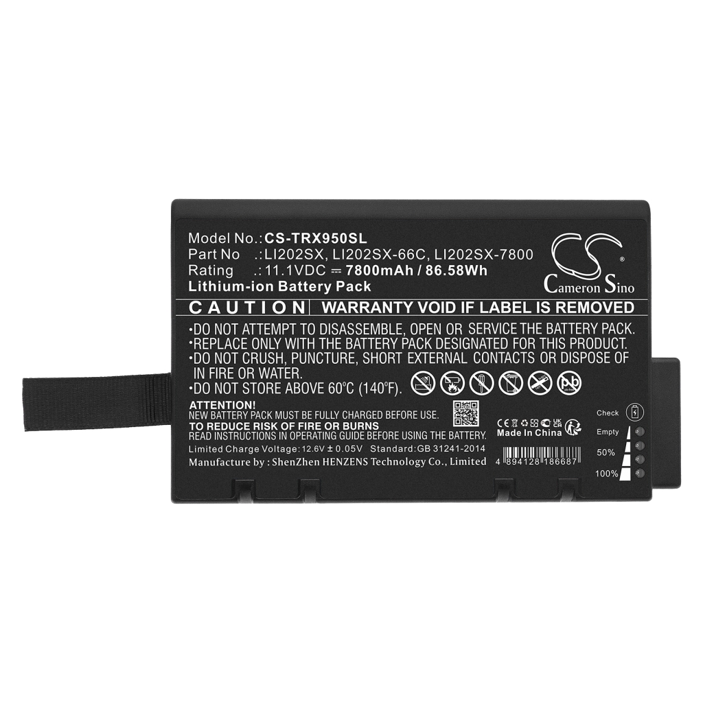 Battery Replaces LI202SX-66C