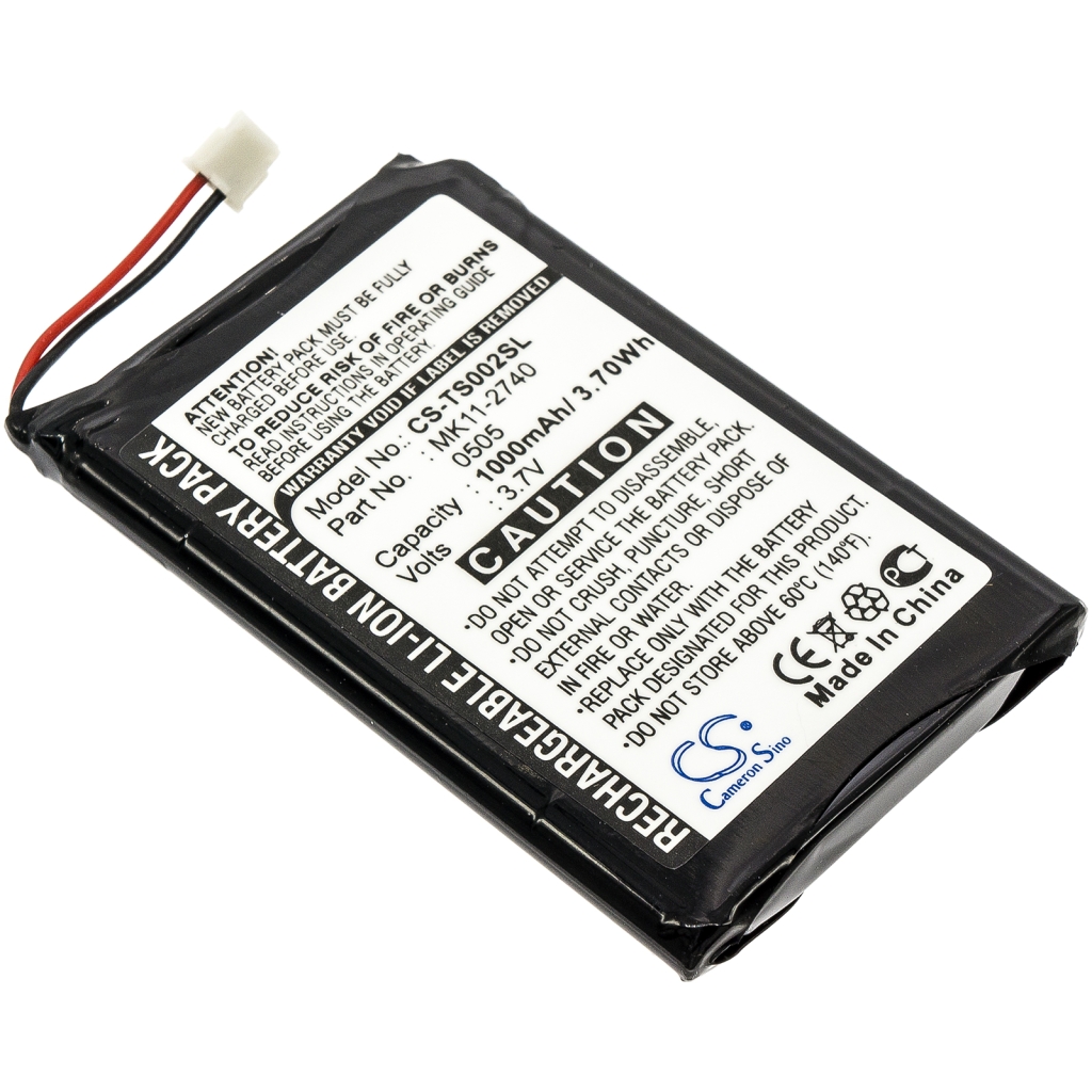 MP3, MP4, PMP Battery Toshiba Gigabeat MEGF20 (CS-TS002SL)