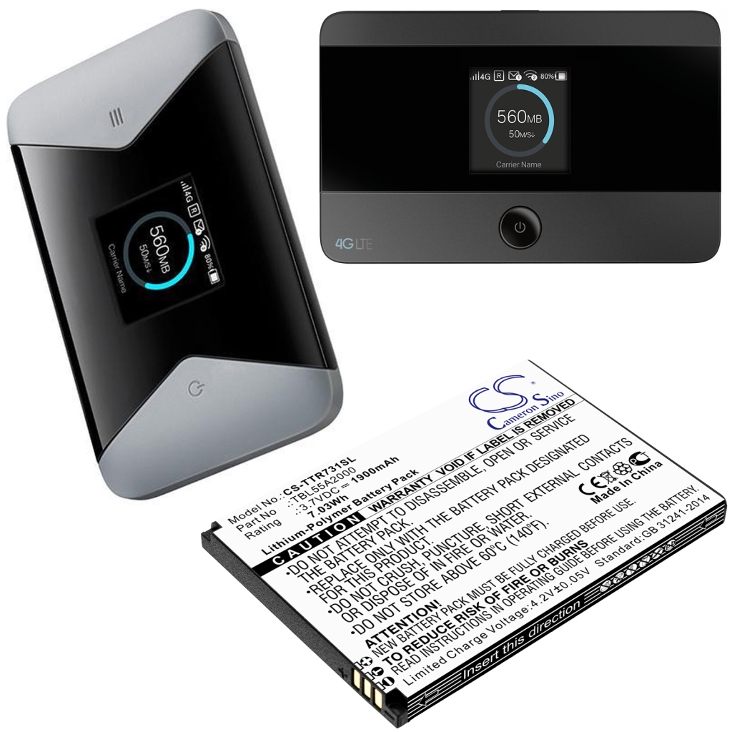 Elemek a hotspotokhoz Tp-link CS-TTR731SL