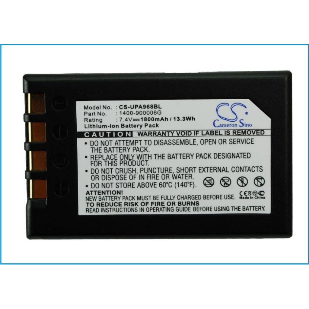 BarCode, Scanner Battery Unitech CS-UPA968BL