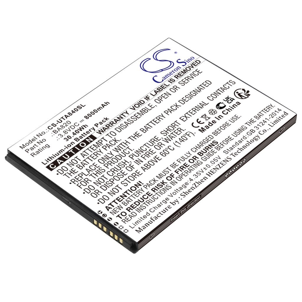 Tablet Battery Sonim CS-UTA840SL