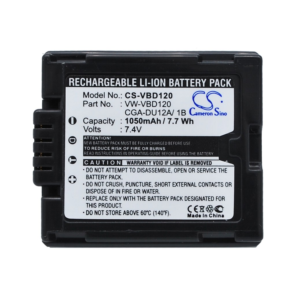 Camera Battery Panasonic NV-GS10EGR (CS-VBD120)