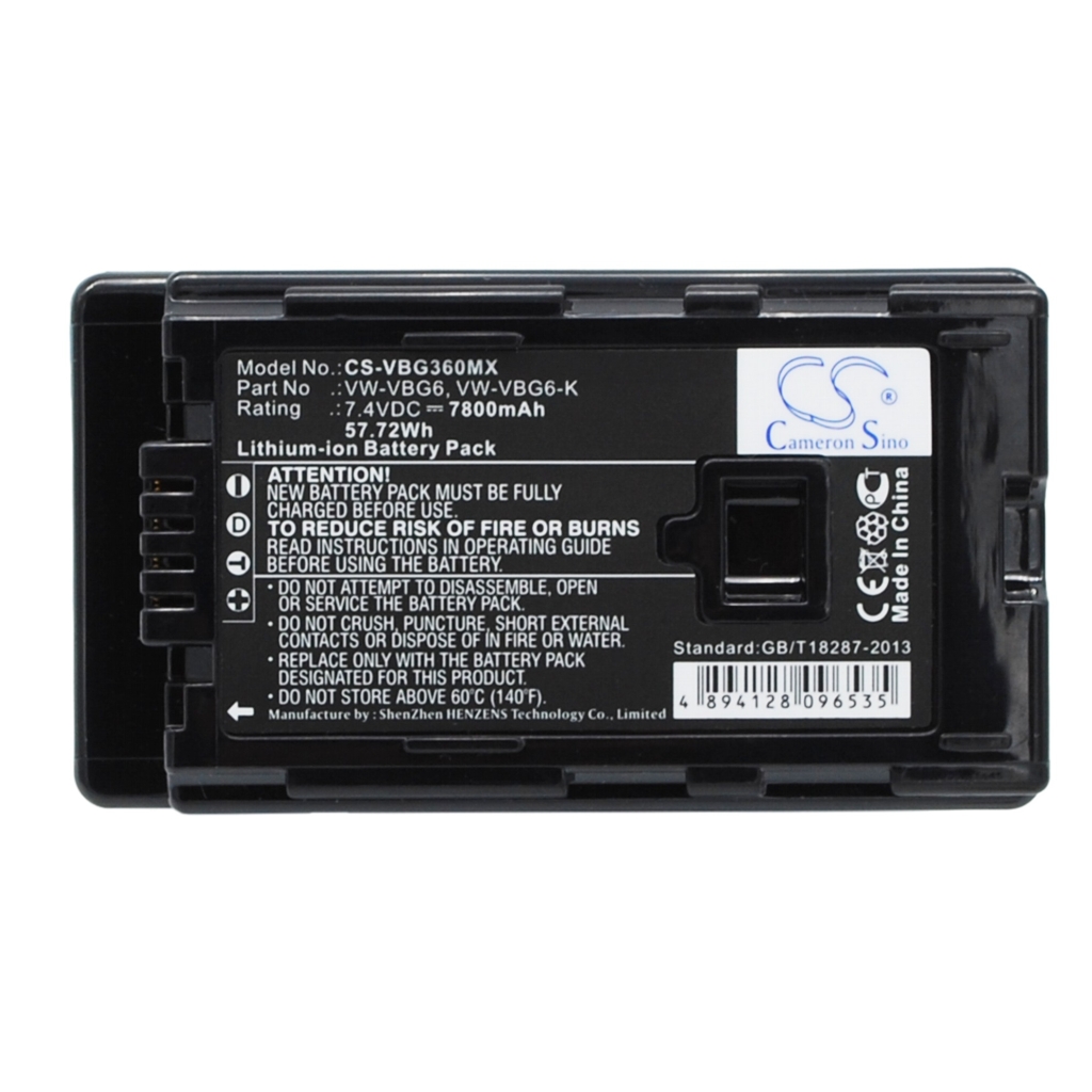 Camera Battery Panasonic HDC-SDT750K