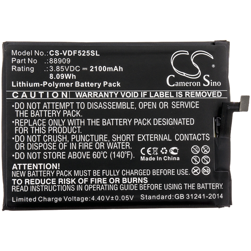 Mobile Phone Battery Vodafone VFW525 (CS-VDF525SL)