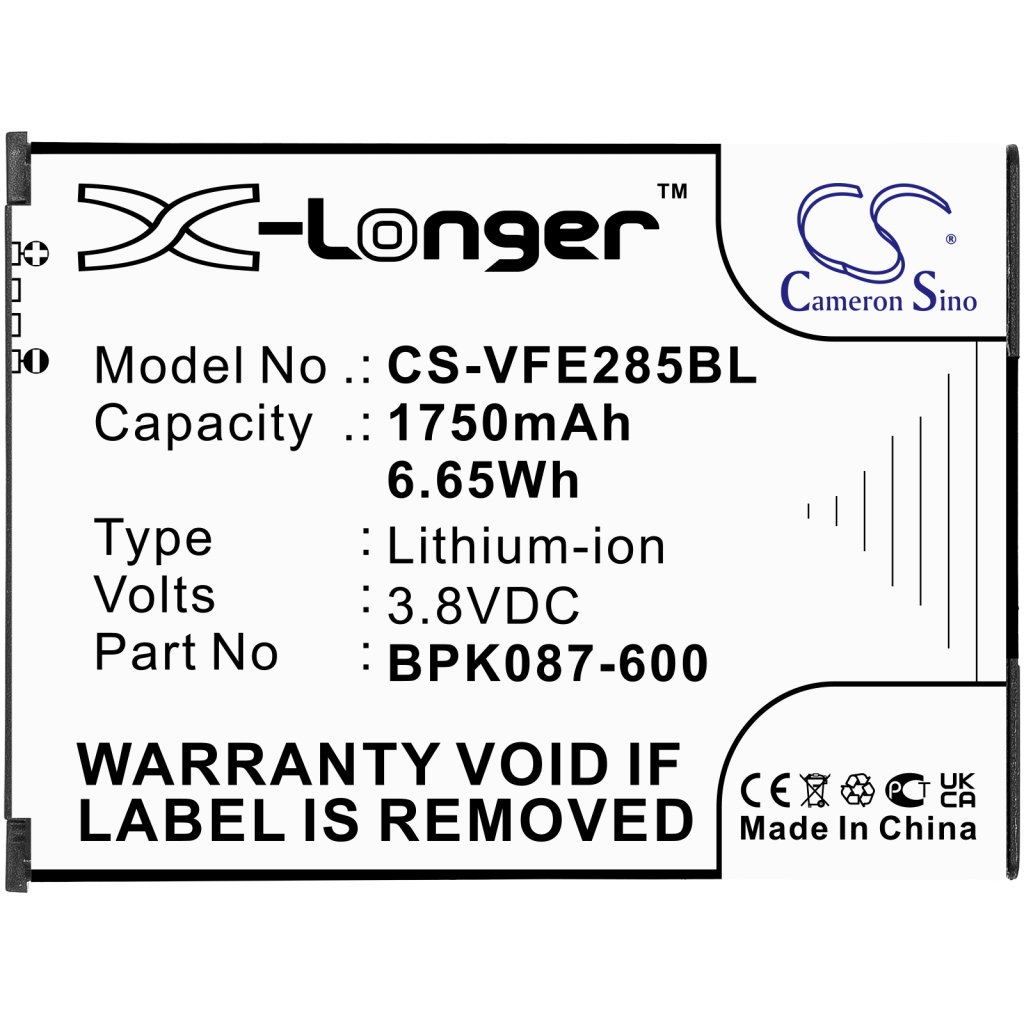 Payment Terminal Battery Verifone CS-VFE285BL