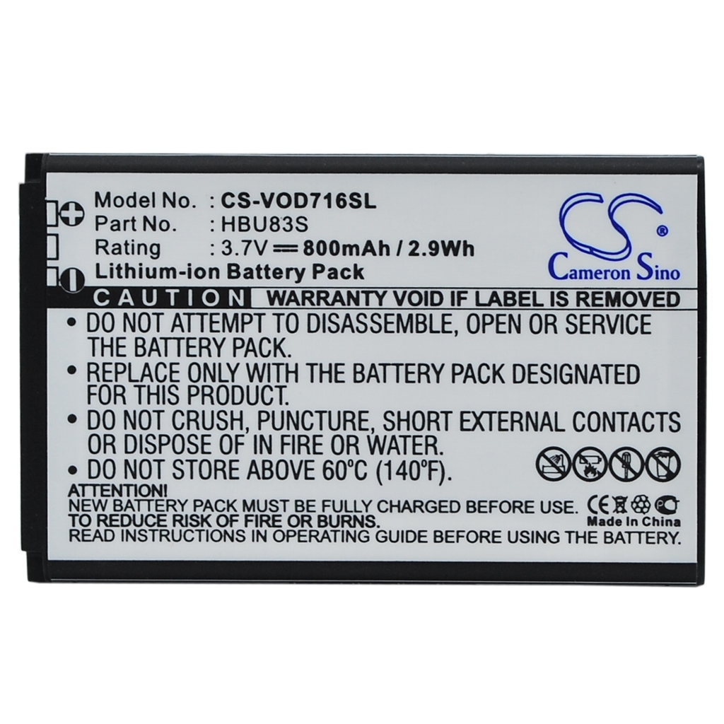 Mobile Phone Battery Plusfon CS-VOD716SL